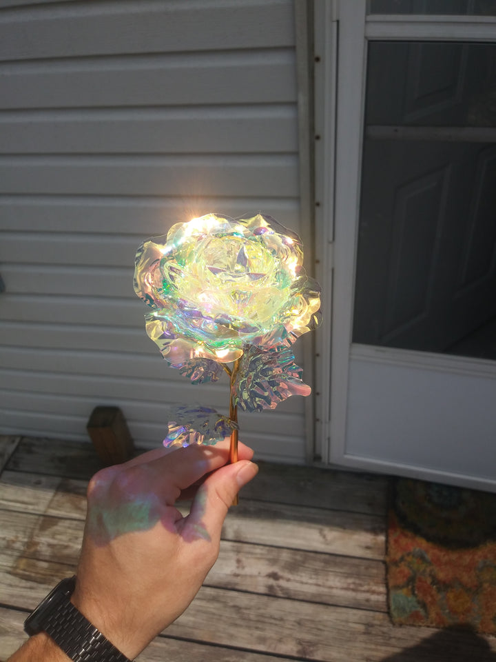 Galaxy Rose - infinity diamond ring