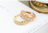 Vintage Lace Design Natural Diamond 18K Gold Ring - infinity diamond ring