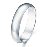 INFINITY "KINGSMAN" High Polished Men Solid 925 Sterling Silver Band - infinity diamond ring